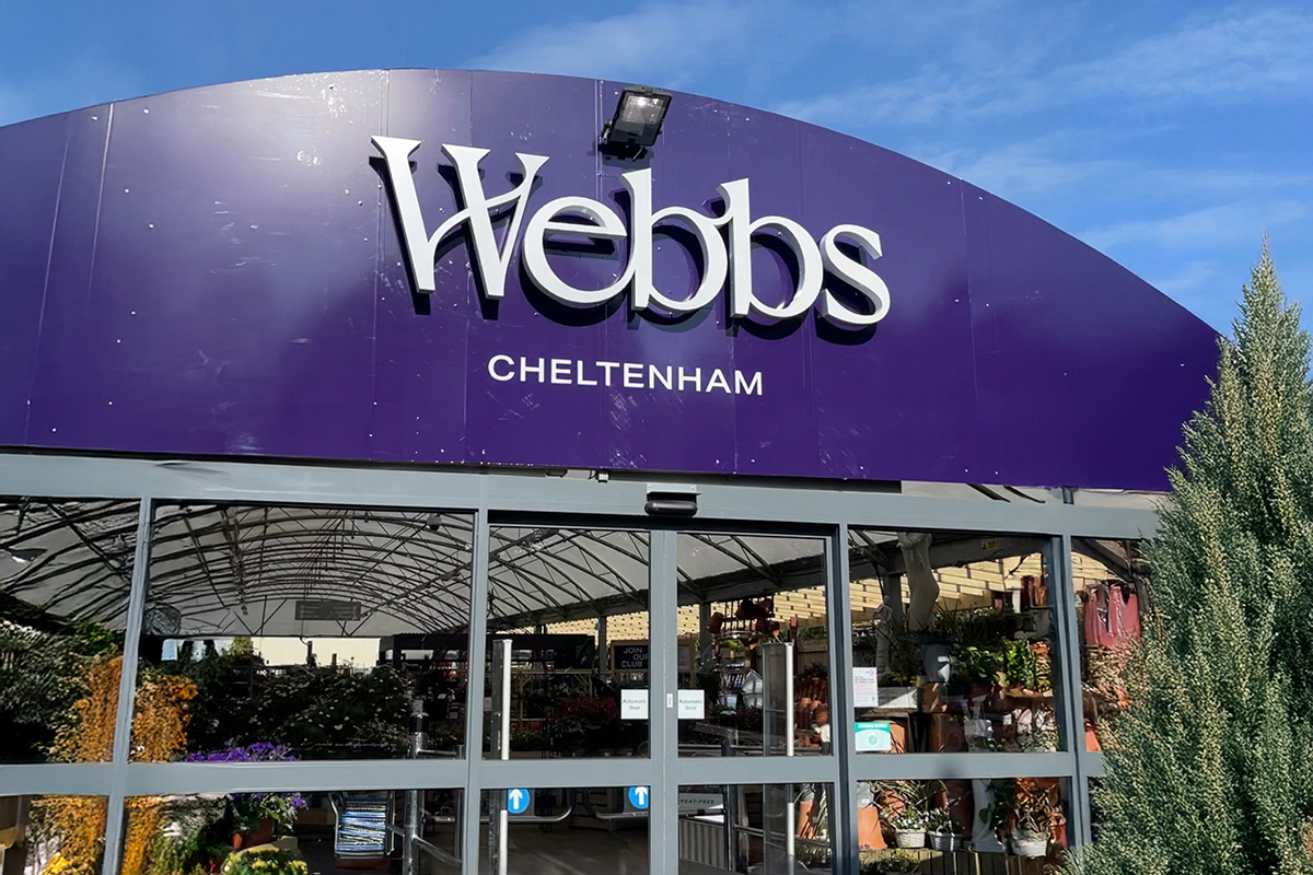 Webbs Cheltenham entrance